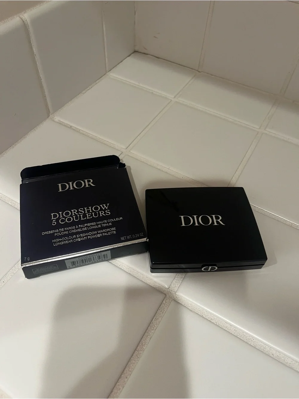 Dior show eye shadow palette amber pearl